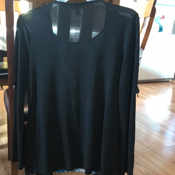Dana Bachman layered look dressy top, Sz S, nice!!! - Picture 2 of 7